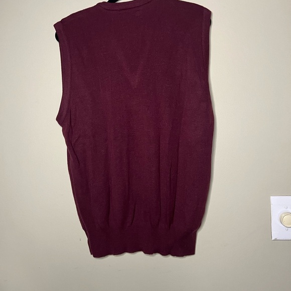 Vintage Izod Sweater Vest Made in USA - Picture 4 of 6